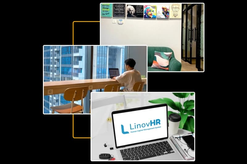 LinovHR Workplace Collage