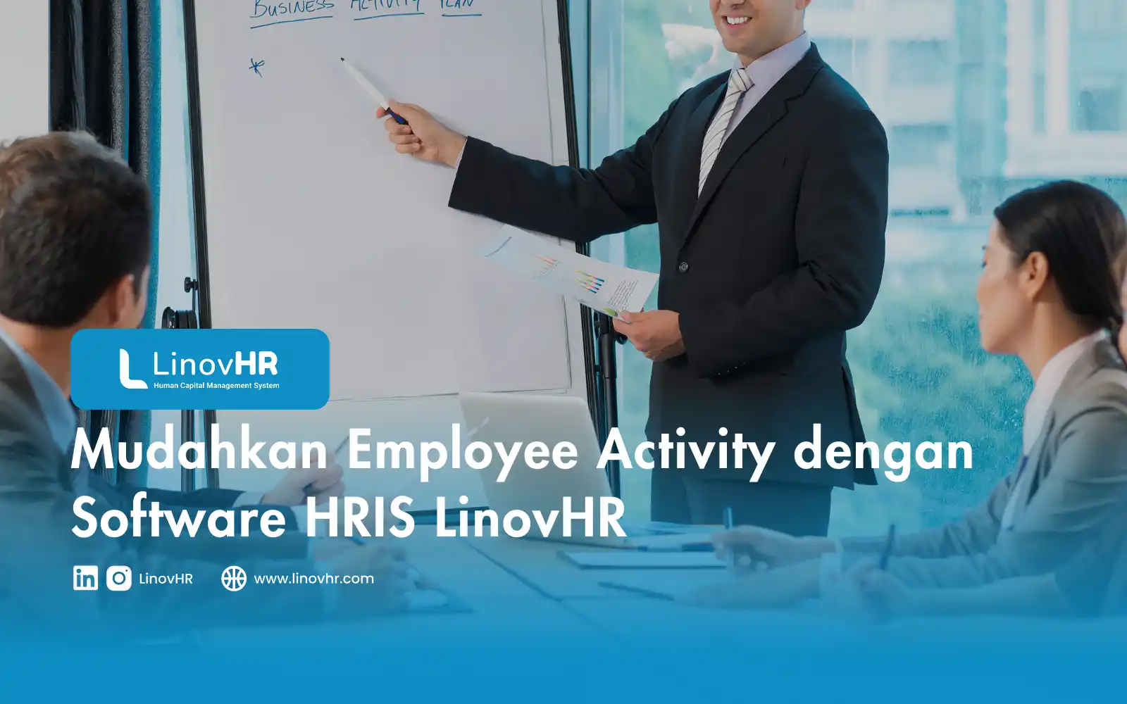 Mudahkan Employee Activity dengan Software HRIS LinovHR