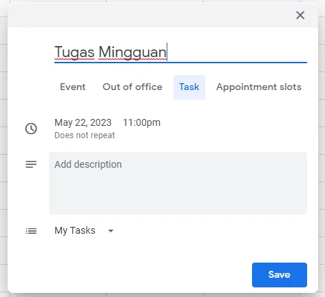 to do list google calendar