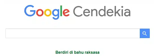 Google Scholar atau Google Cendikia