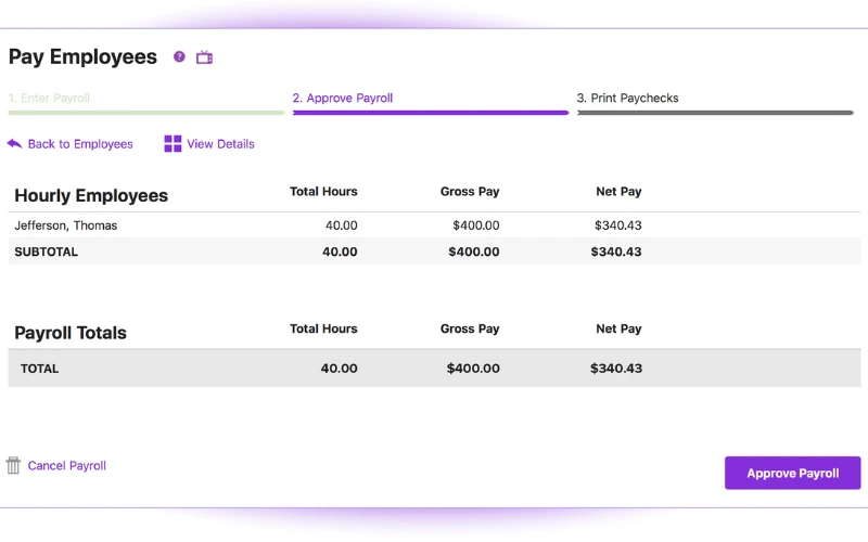 Patriot Payroll software