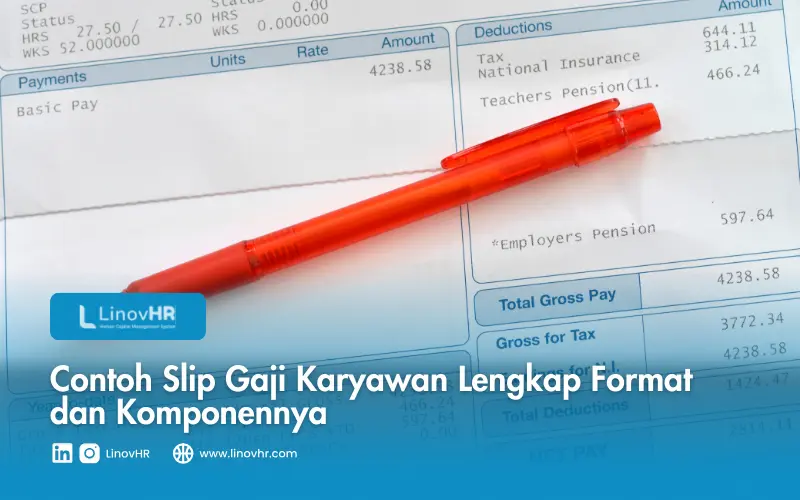 contoh sli gaji karyawan