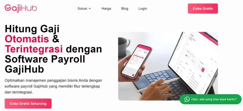 8. Aplikasi Payroll Gajihub