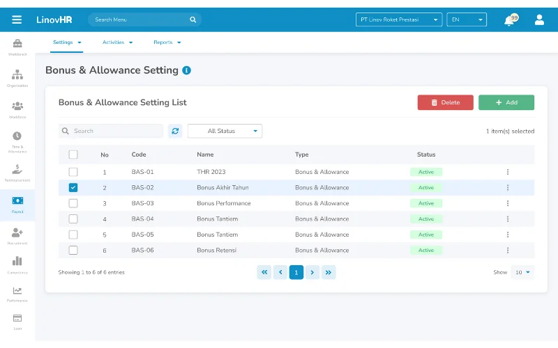 software payroll linovHR