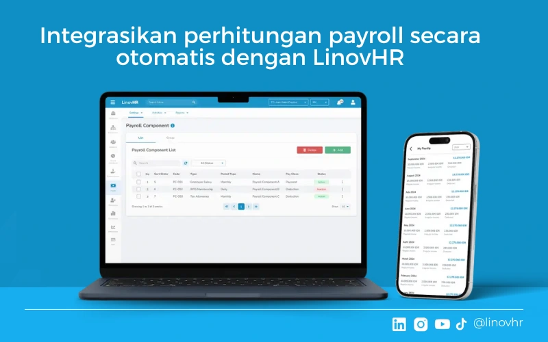 software payroll yang membantu tim SDM perusahaan untuk mengintegrasikan perhitungan payroll secara otomatis.